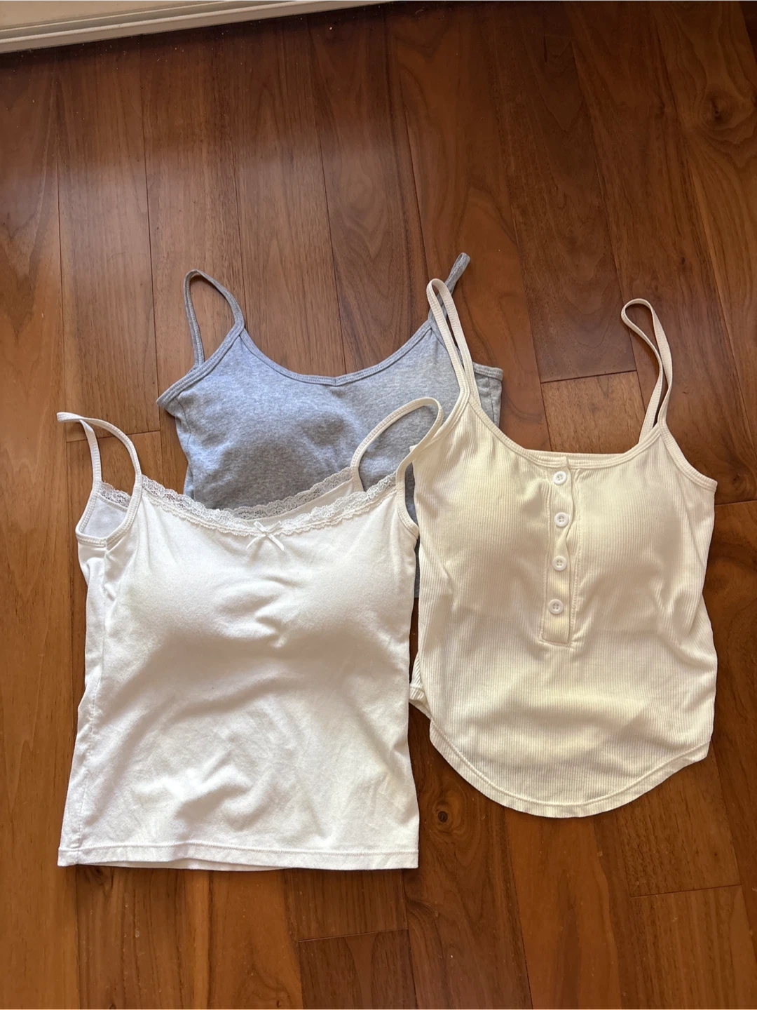 3 Basic Padded Tank Tops