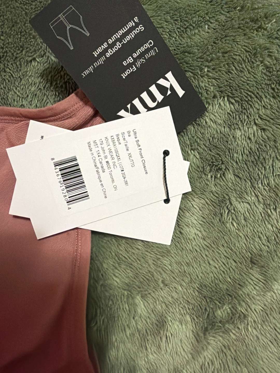 Knix Ultra Soft Front Closure Bra XXL/TTG - photo 3