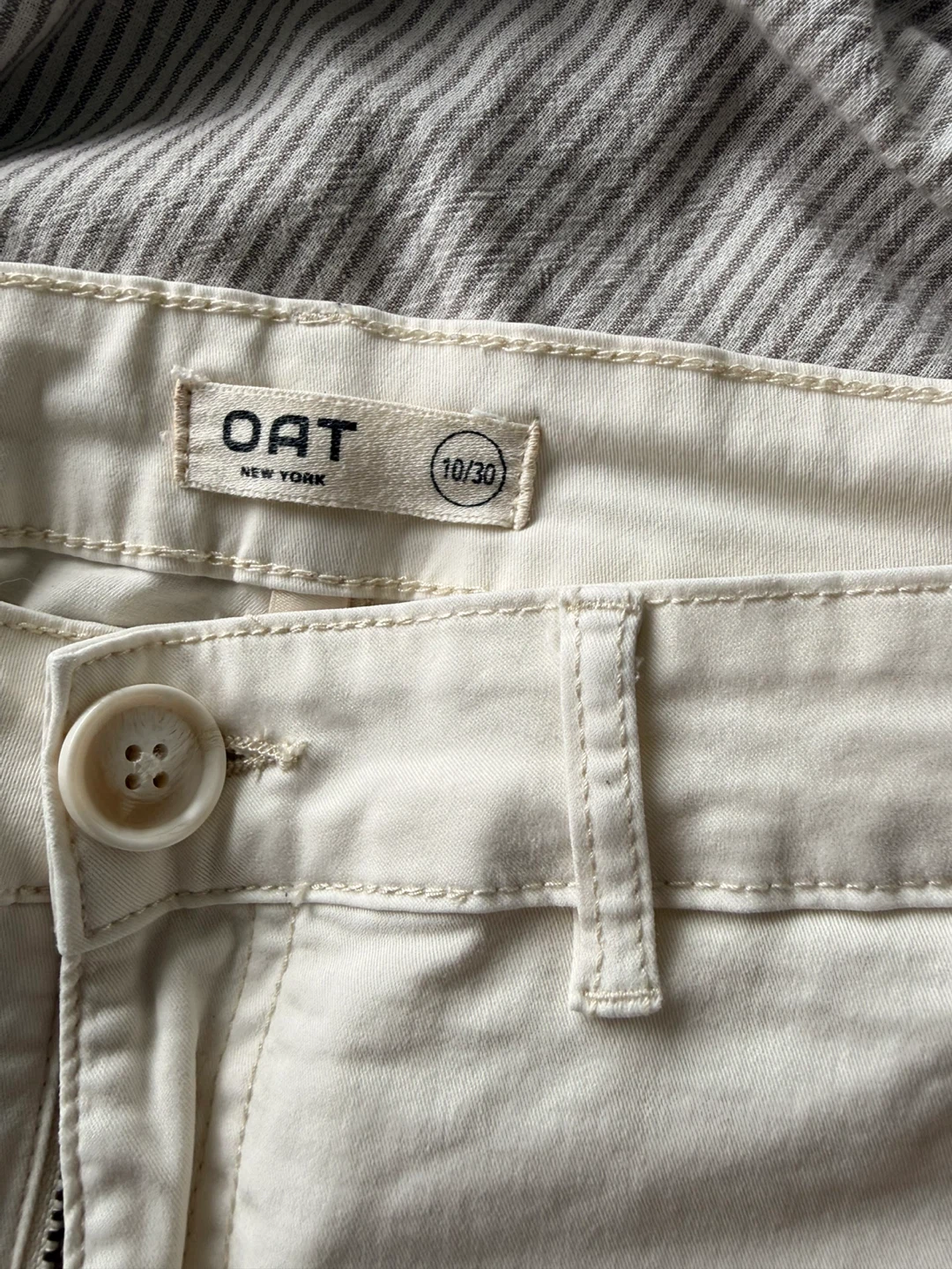 OAT New York Chinos Size 10/30