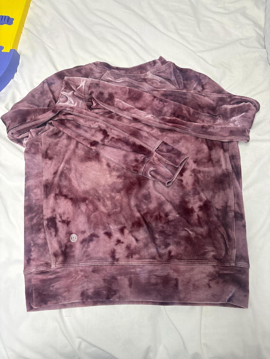 Lululemon Velour Tie-Dye Sweatshirt