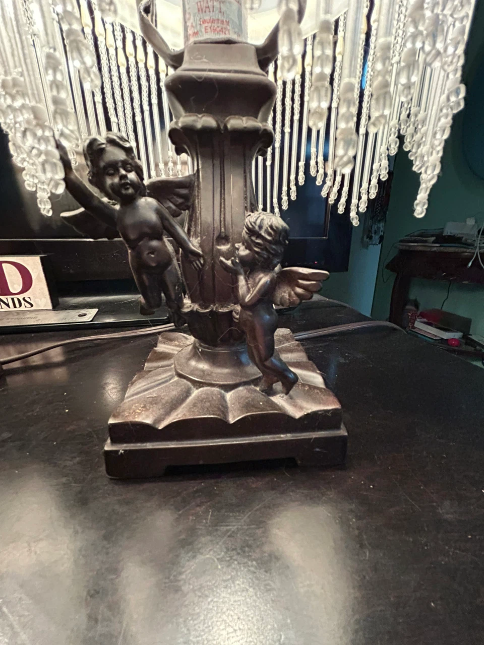 Vintage Cherub Table Lamps Set - photo 2