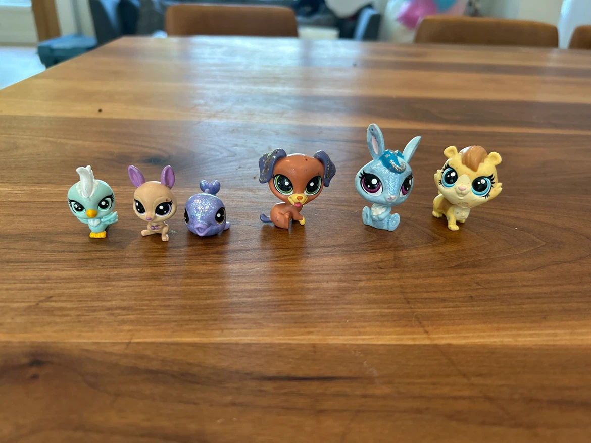 Littlest Pet Shop Figurines - Set of 6