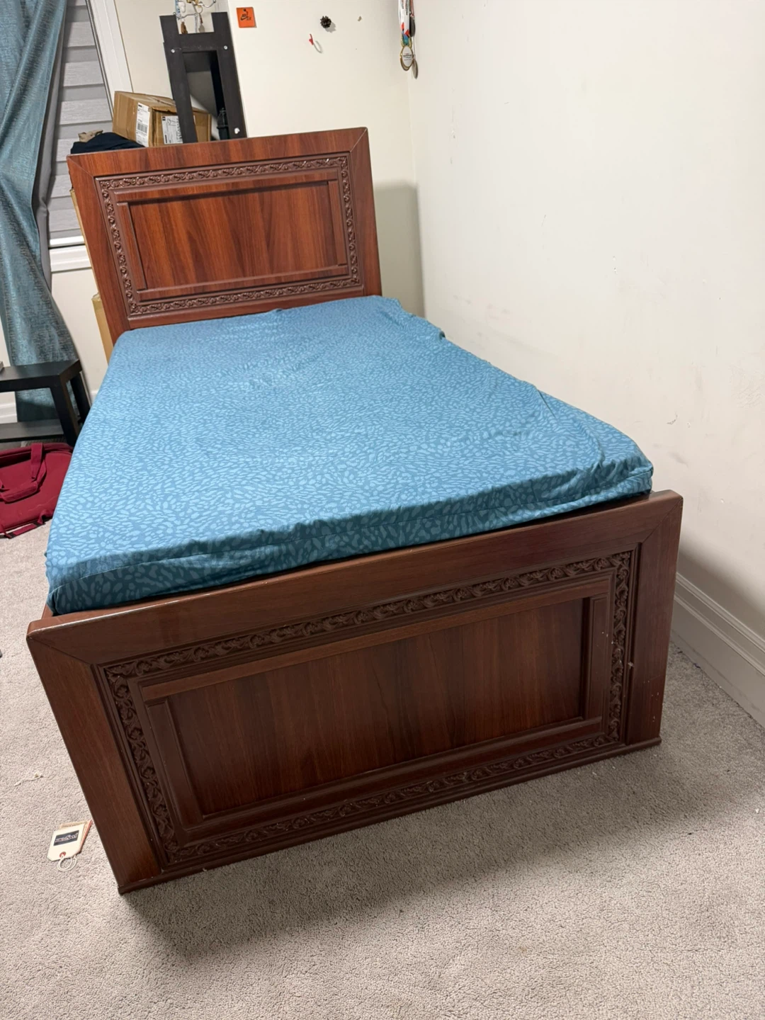 Wooden Storage Bed Frame