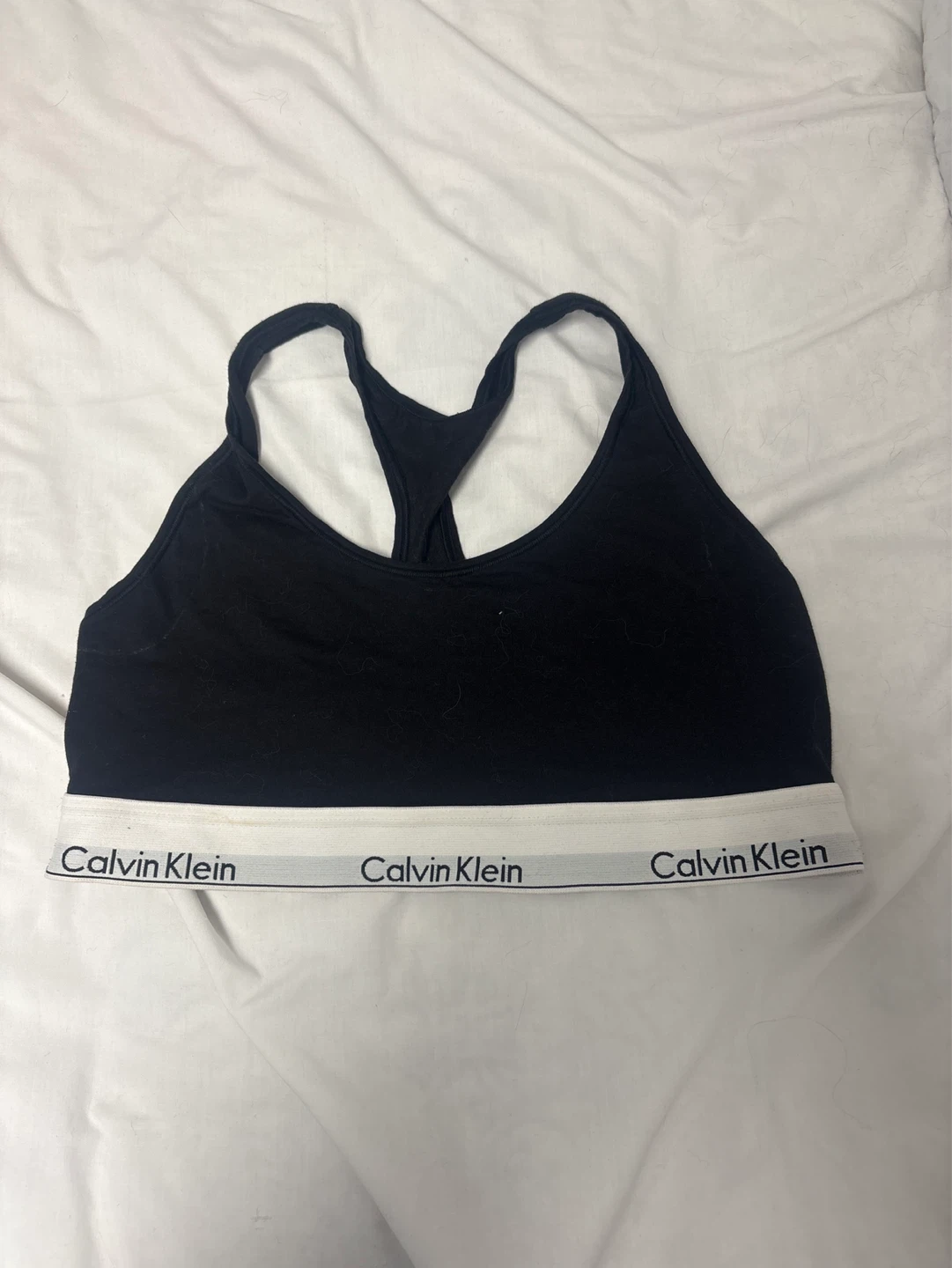 Calvin Klein Black Sports Bra