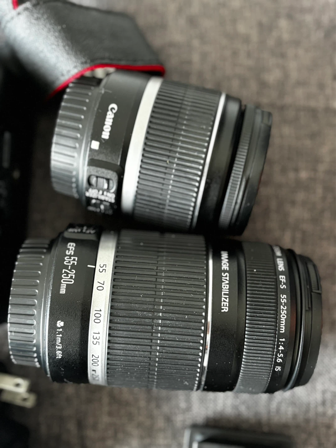 Canon EOS Rebel T3 DSLR Camera with Two Lenses and Charger - photo 4