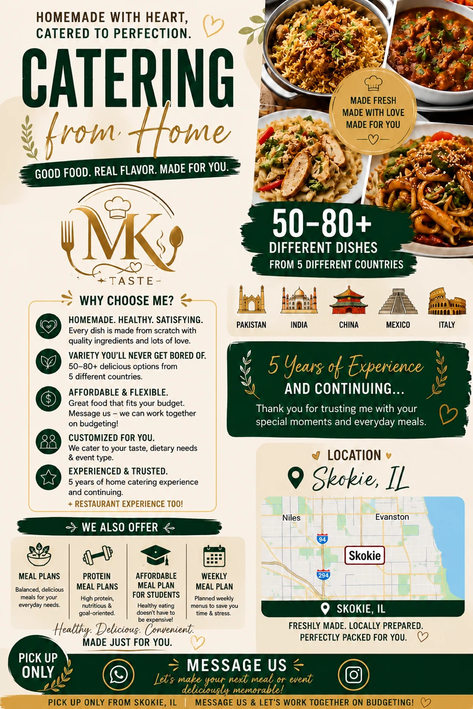 MK Taste Home Catering Service