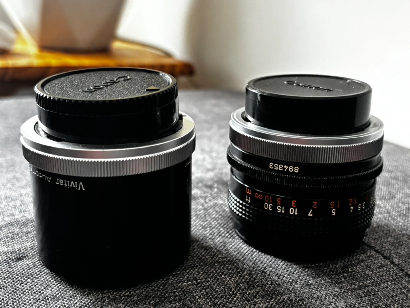 Canon FD 50mm 1:1.8 S.C. Lens