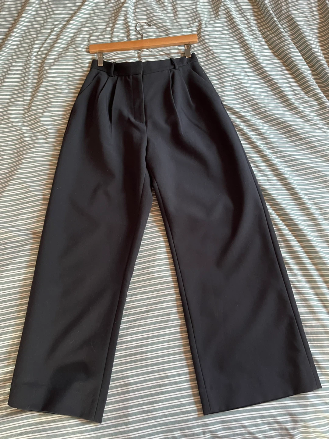 Abercrombie & Fitch Curve Love Wide Leg Trousers - Size 6