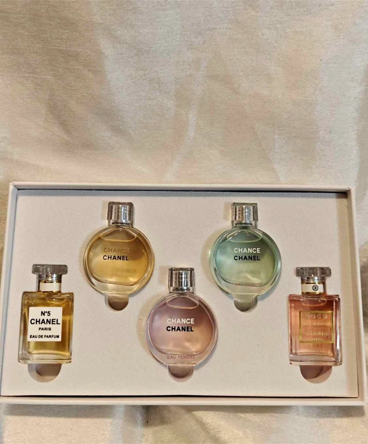Chanel Perfume Miniatures Set