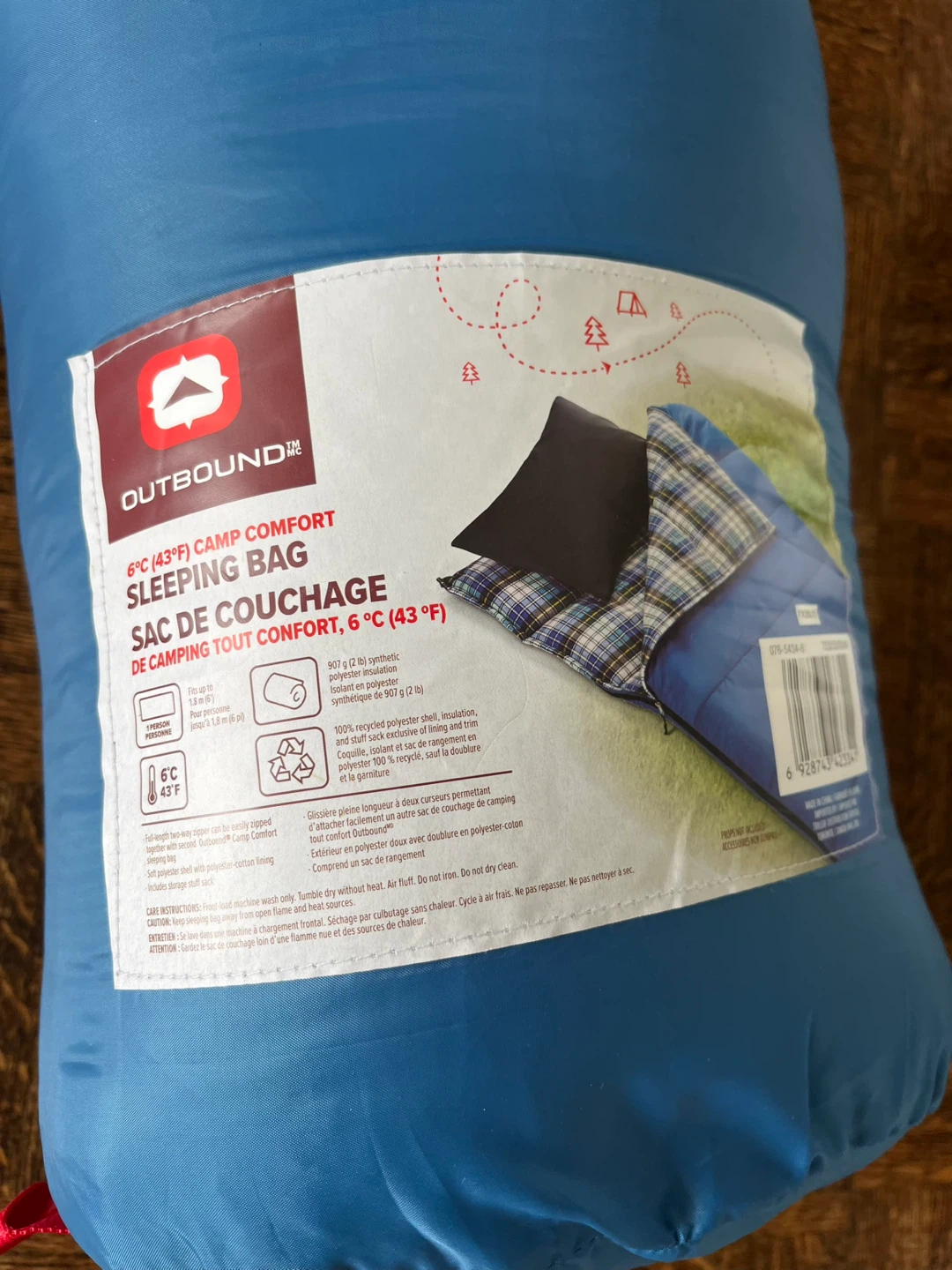 Outbound Camp Comfort Sleeping Bag