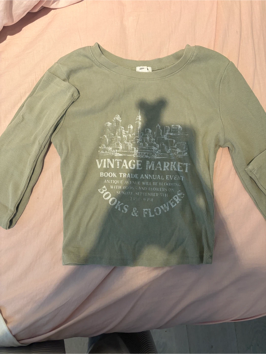 Garage Ribbed Long Sleeve T-Shirt