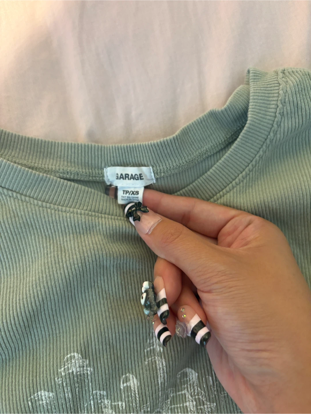Garage Ribbed Long Sleeve T-Shirt - photo 2