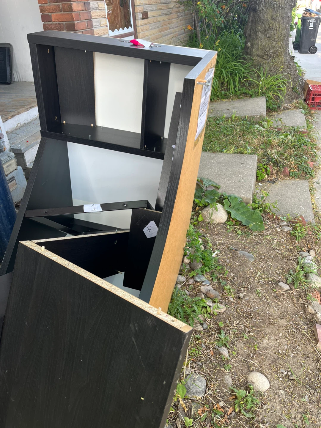 FREE BLACK IKEA MICKE CORNER DESK / WORK STATION - photo 4