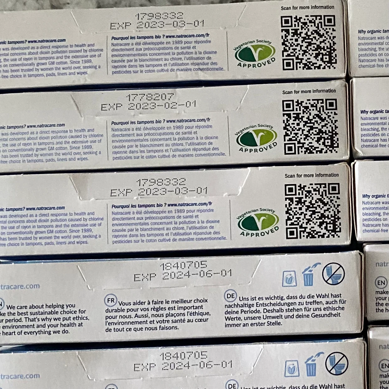 Natracare Organic Cotton Tampons (Read description) - photo 5