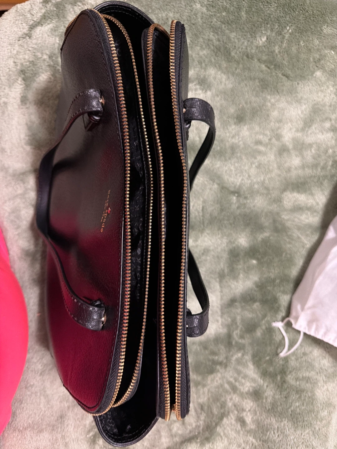 Kate Spade New York Black Leather Tote Bag - photo 4