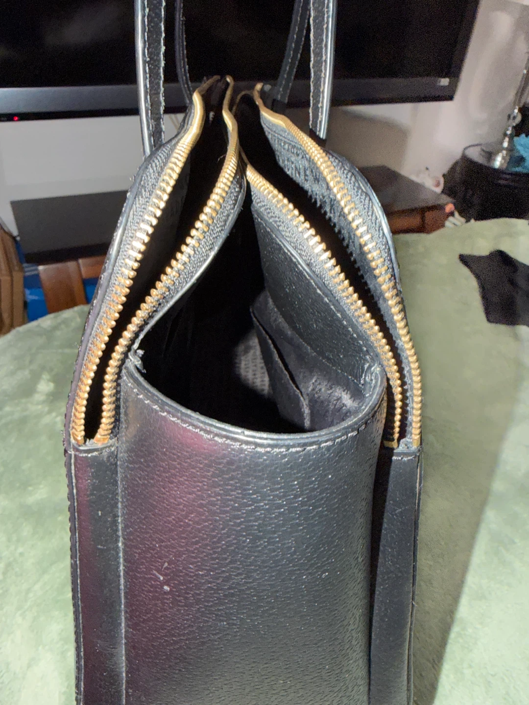 Kate Spade New York Black Leather Tote Bag - photo 5