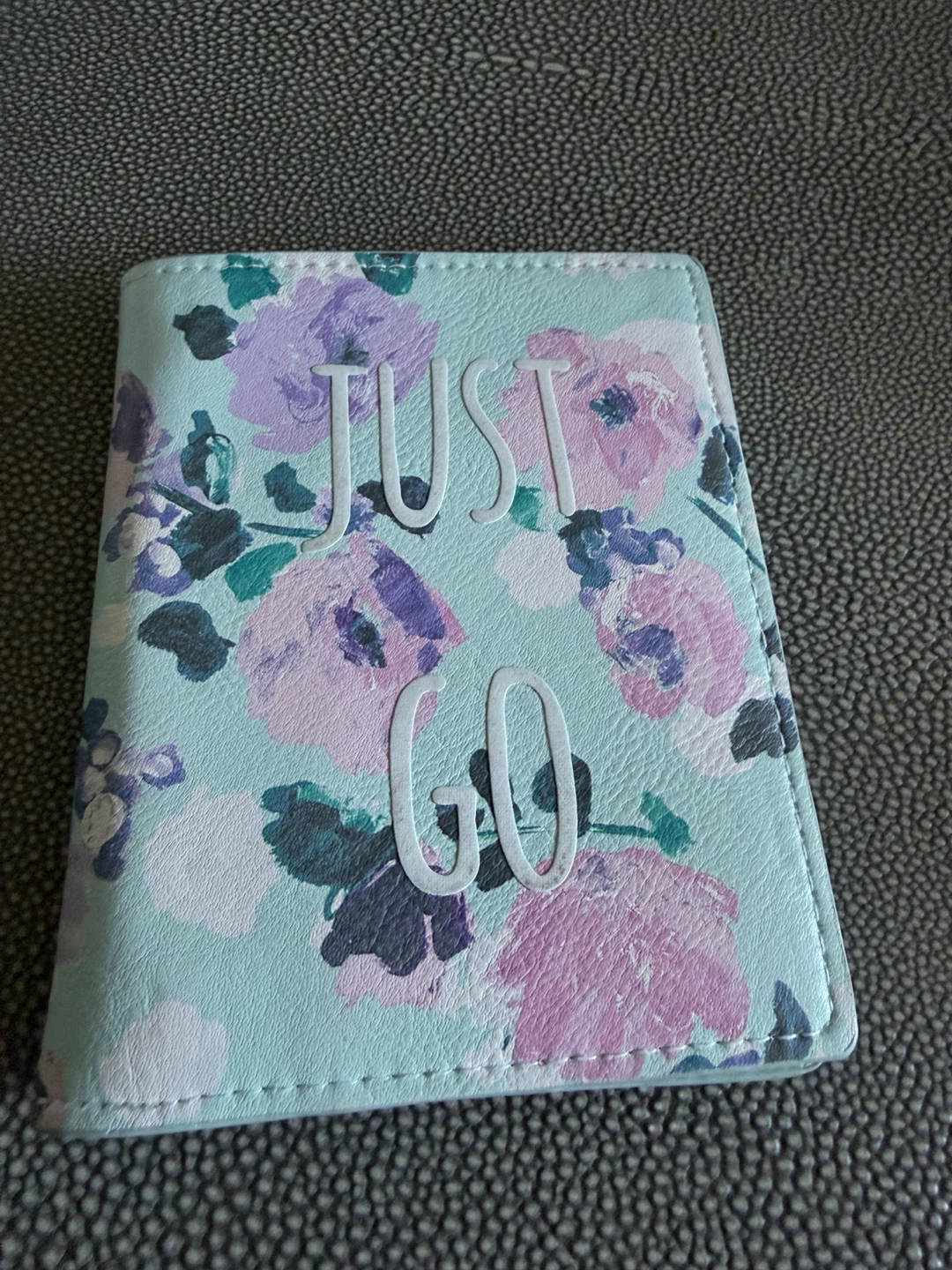 Indigo "Just Go" Floral Travel Wallet