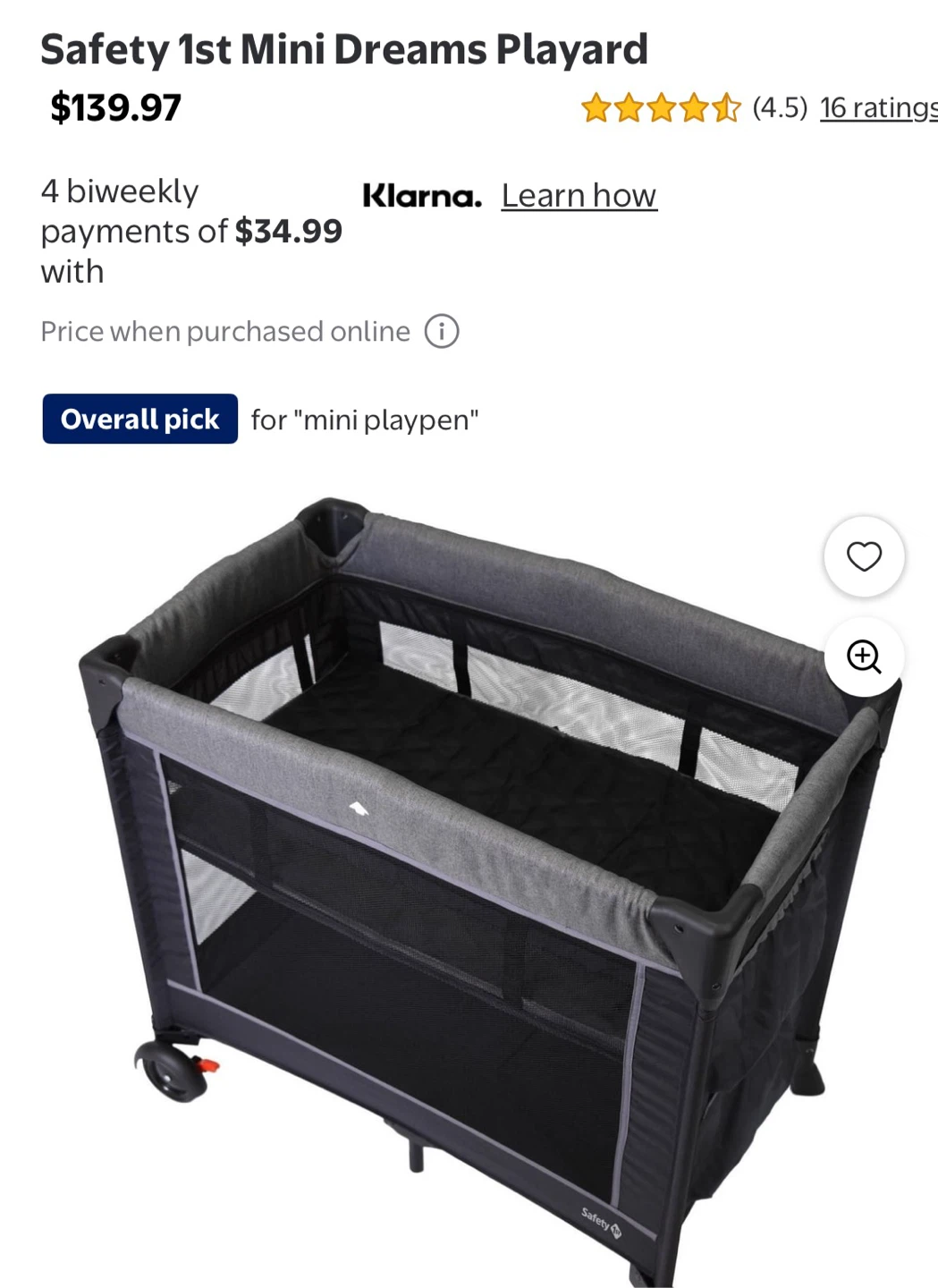 Safety 1st Mini Dreams Playard - photo 4