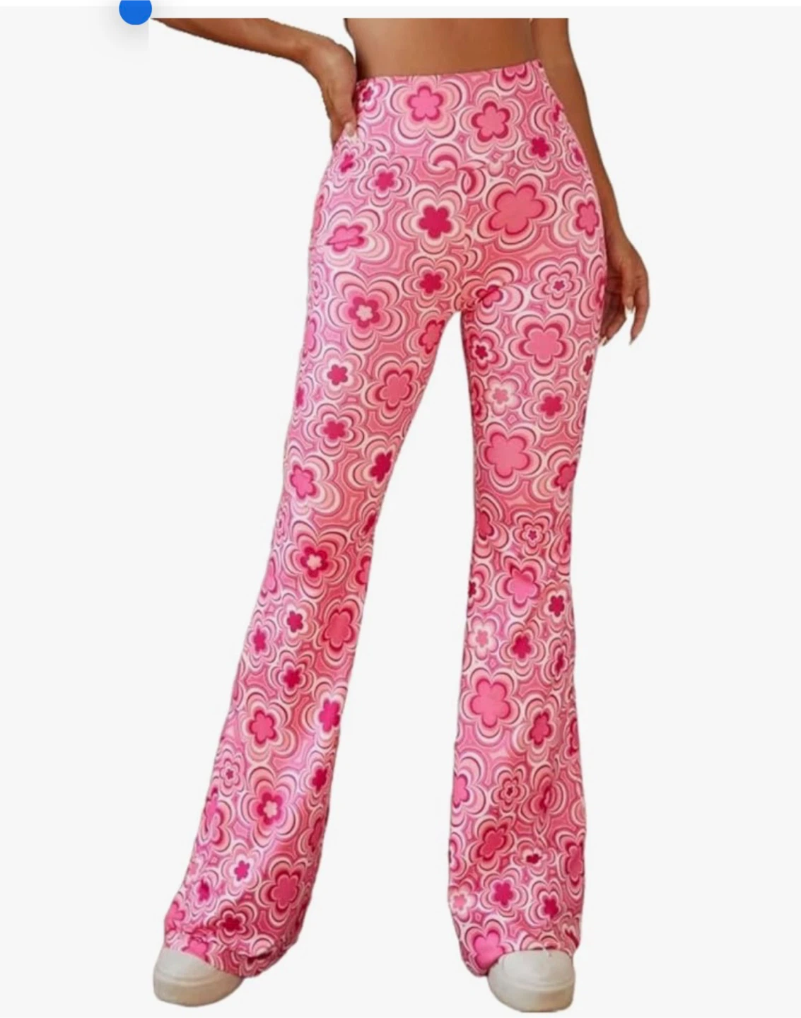 EVELUST 70s Flare Pants for Women Disco - photo 2