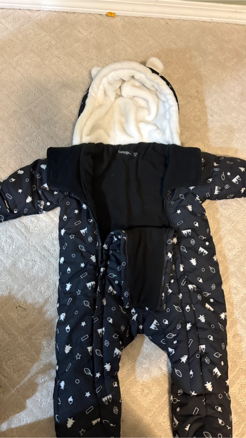 Cozy Infant Winter Snowsuit Bunting - photo 2