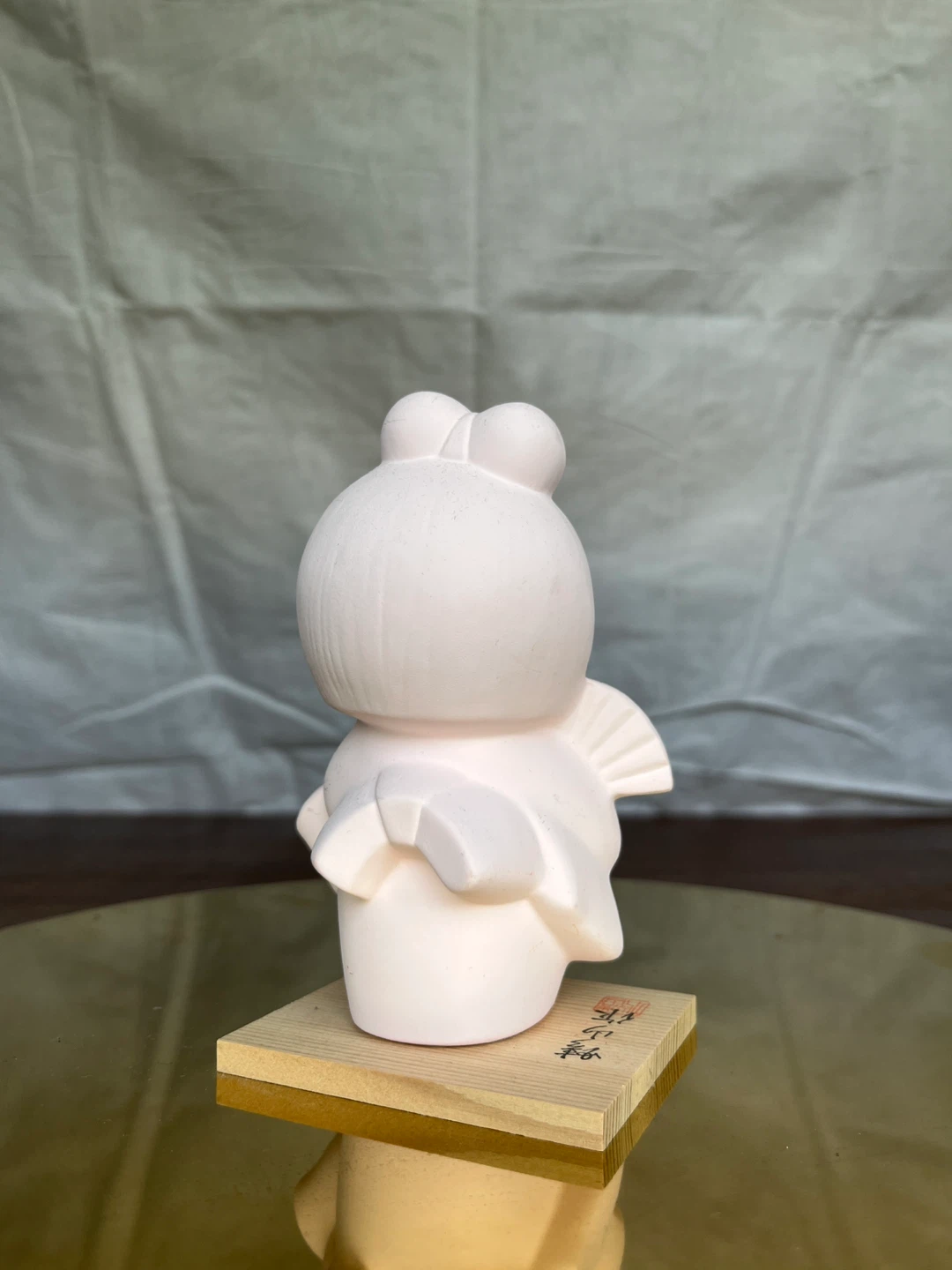 Japanese Kokeshi Doll with Wooden Stand – Elegant Home Accent - photo 5