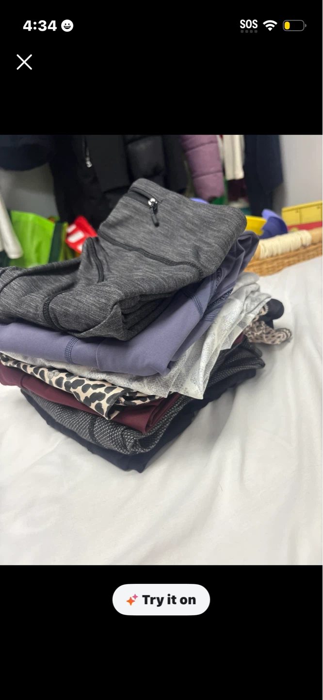 Lululemon Stack of Women's Athletic Leggings