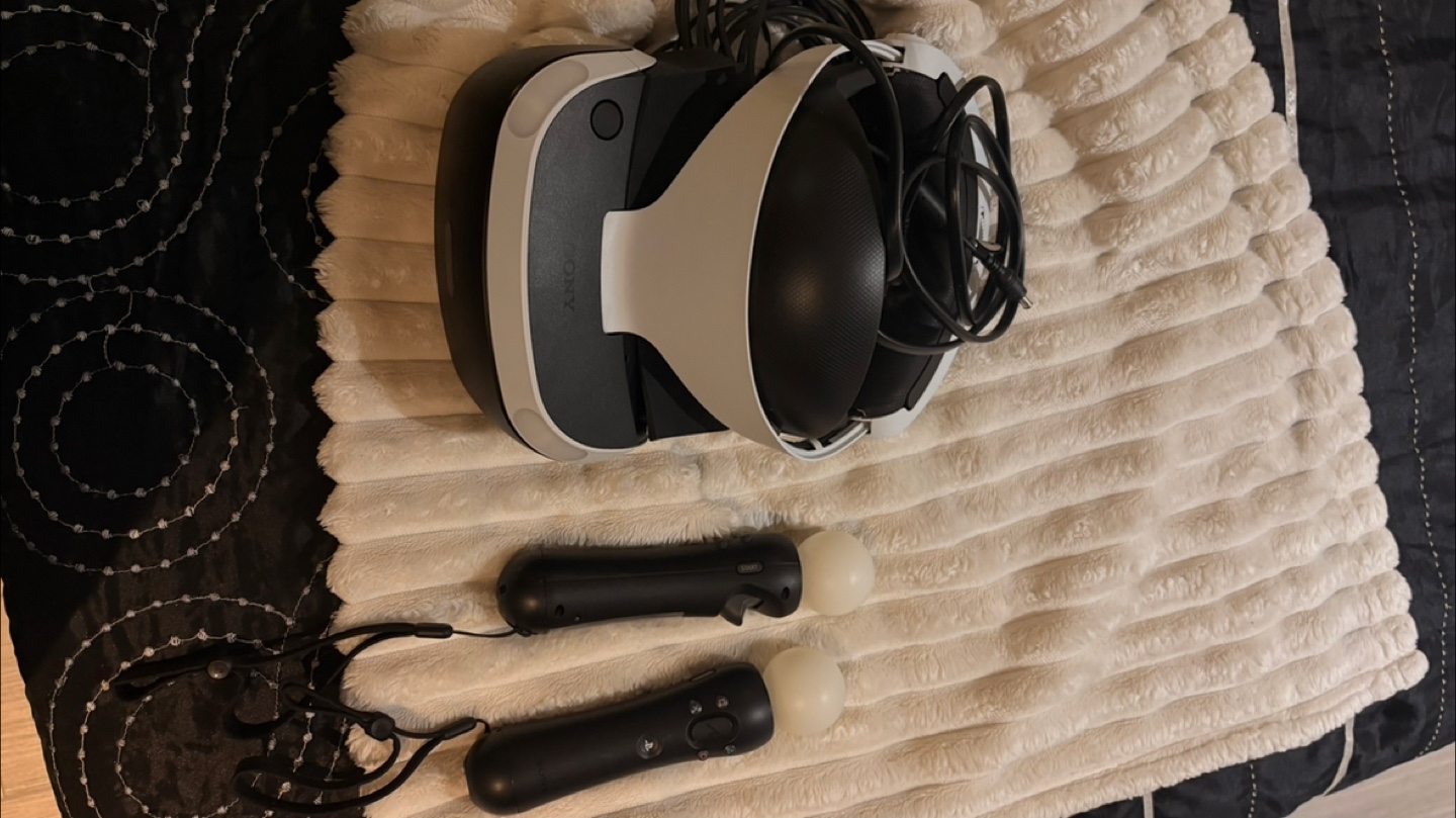 Sony PlayStation VR Headset with Controllers