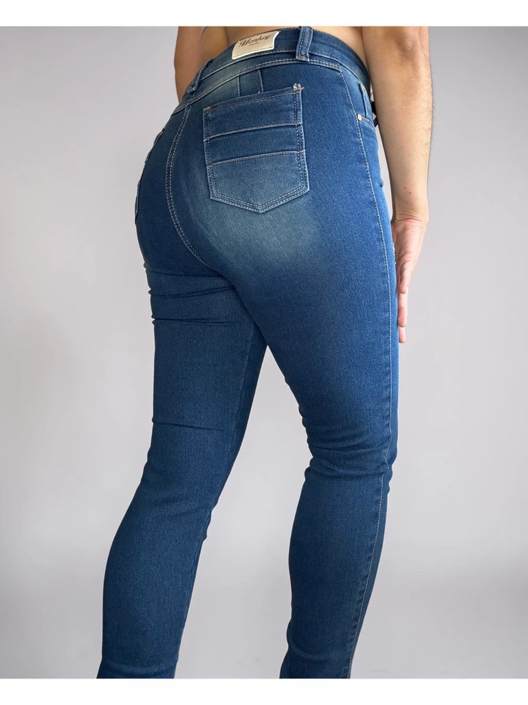 Skinny jeans levantacola - photo 2