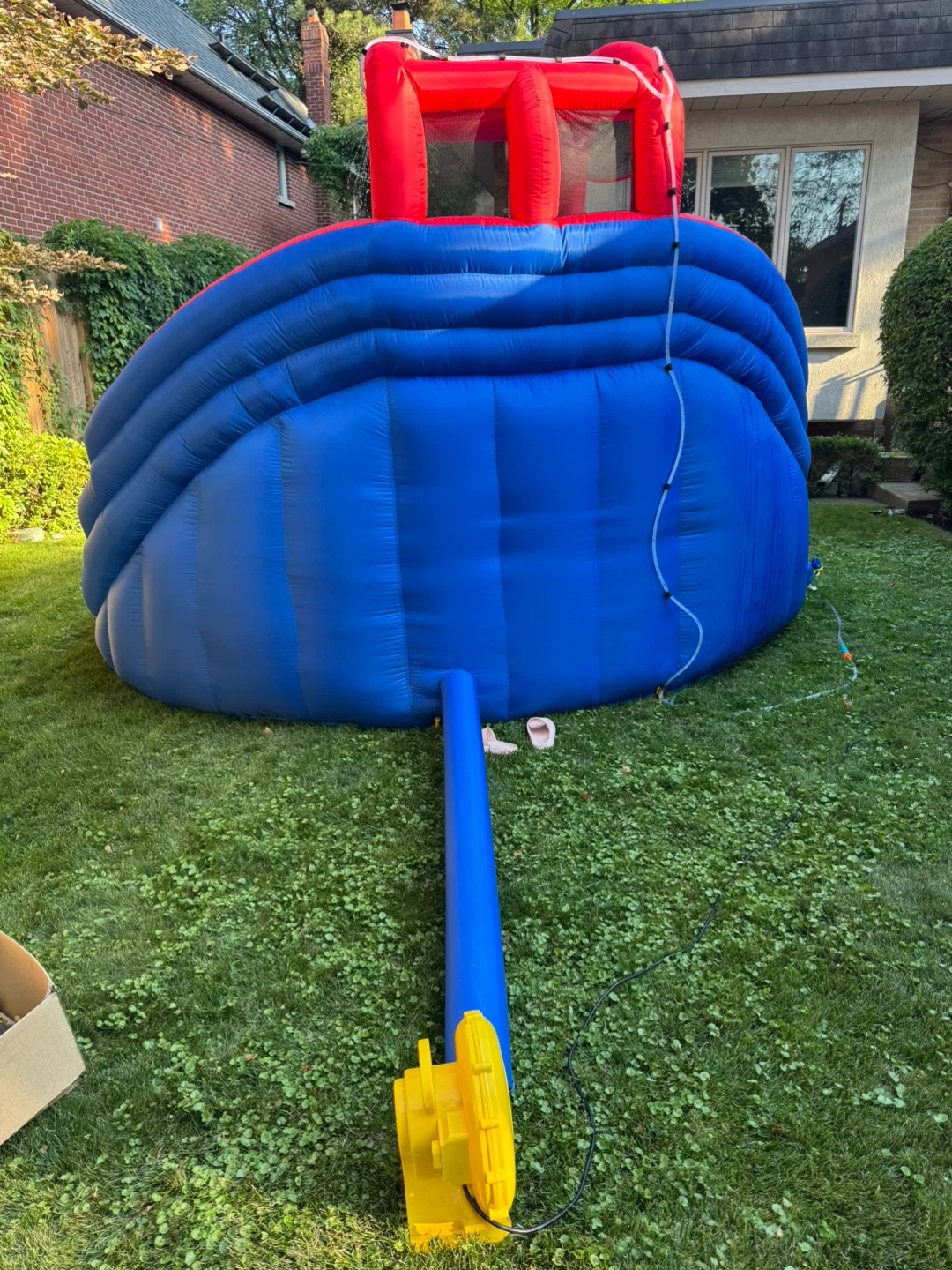 Sunny & Fun Inflatable Water Slide with Blower - photo 2