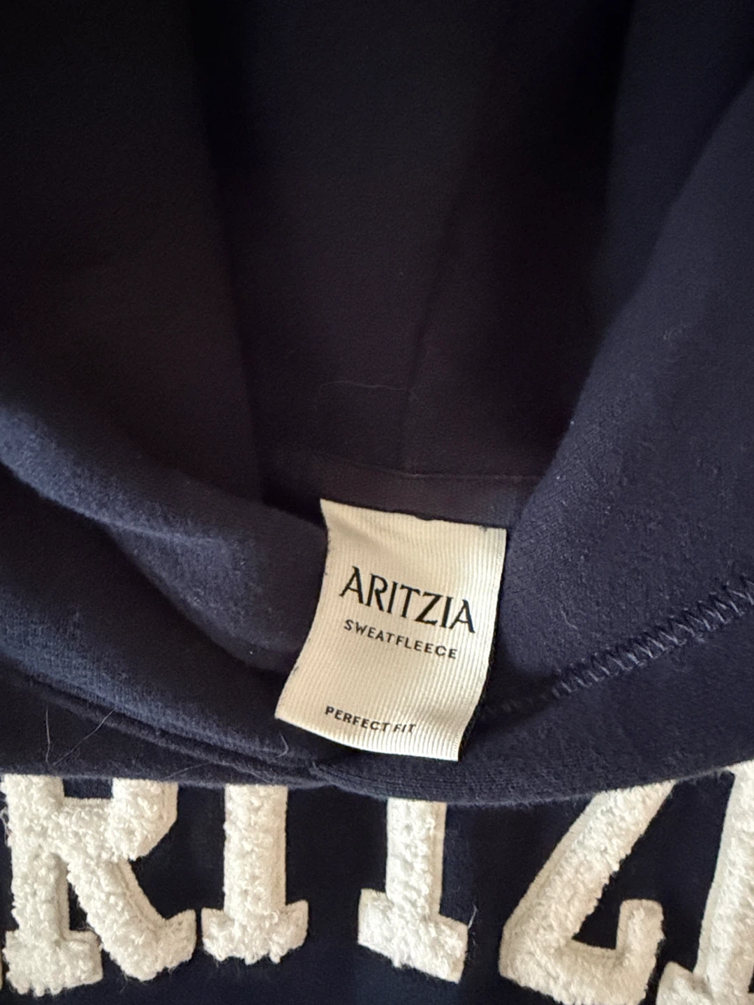 Aritzia Navy Sweatshirt Hoodie - photo 2