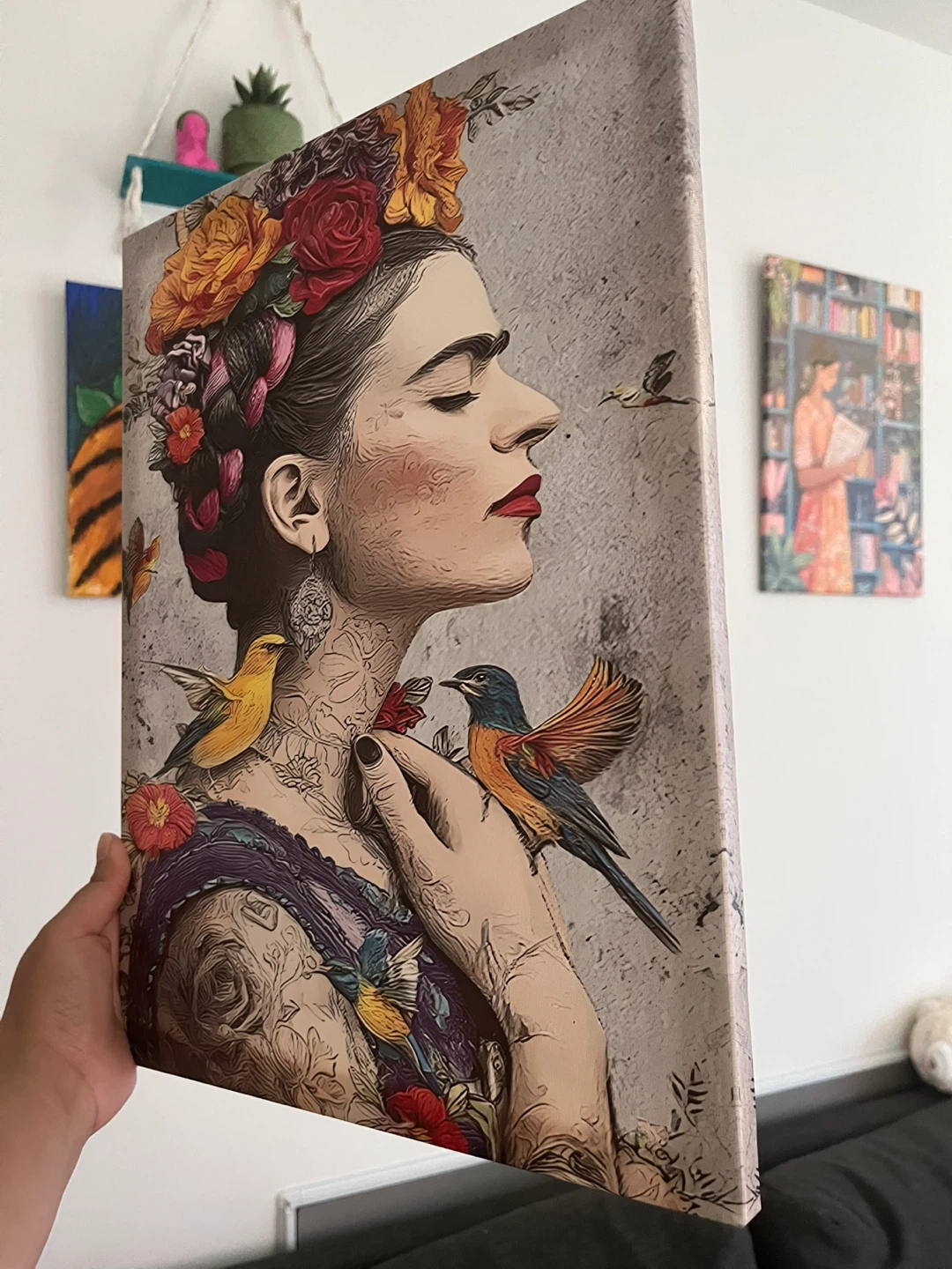 Frida Kahlo Canvas Wall Art - photo 2