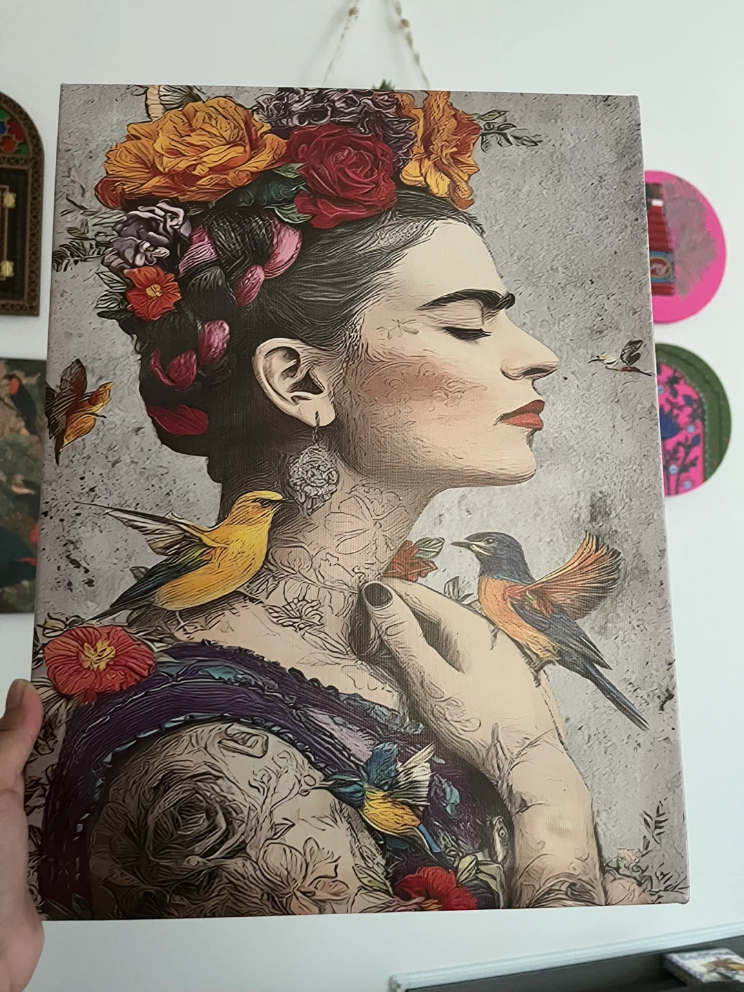 Frida Kahlo Canvas Wall Art