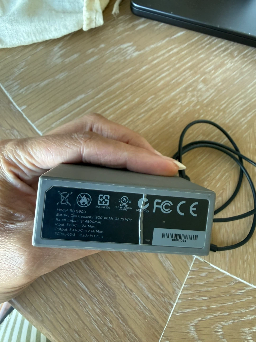 Portable Power Bank 9000mAh - photo 2