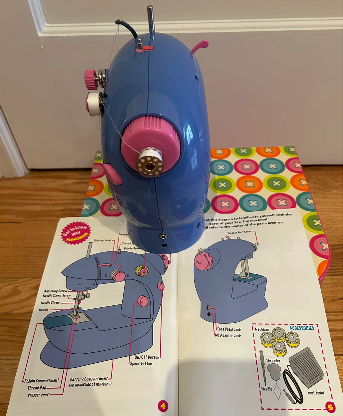 Sew Fun Kids Sewing Machine - photo 3
