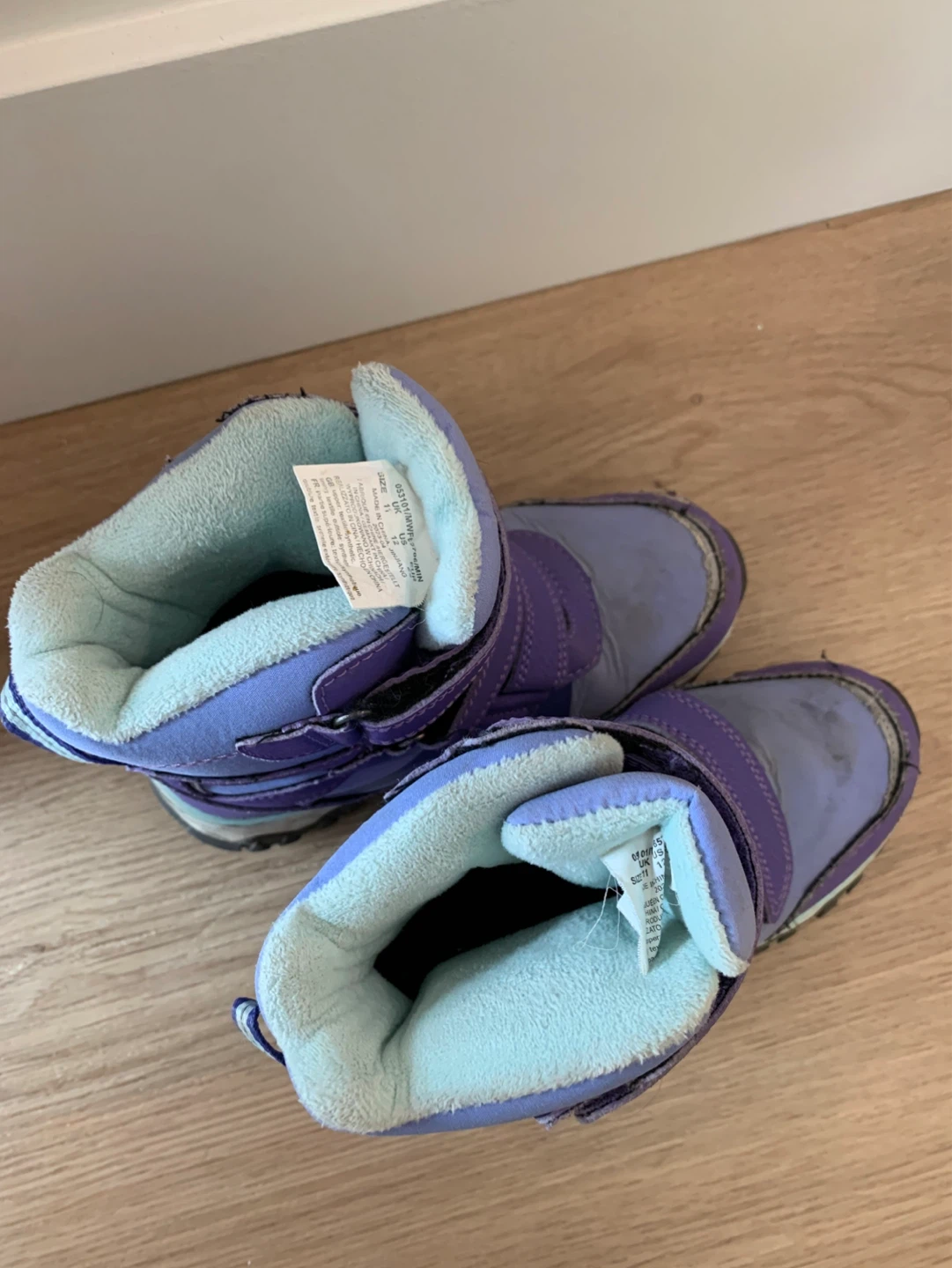 Purple Winter Boots - Size 11 Toddler - photo 2