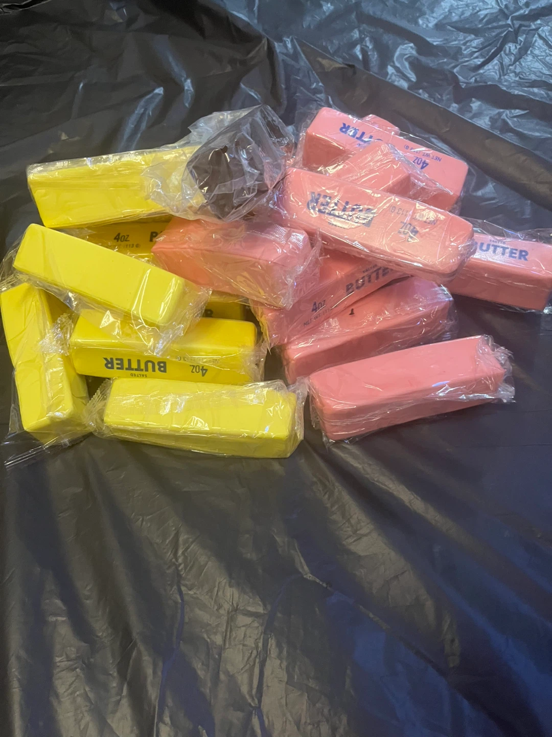 Butter Sticks - Yellow & Pink