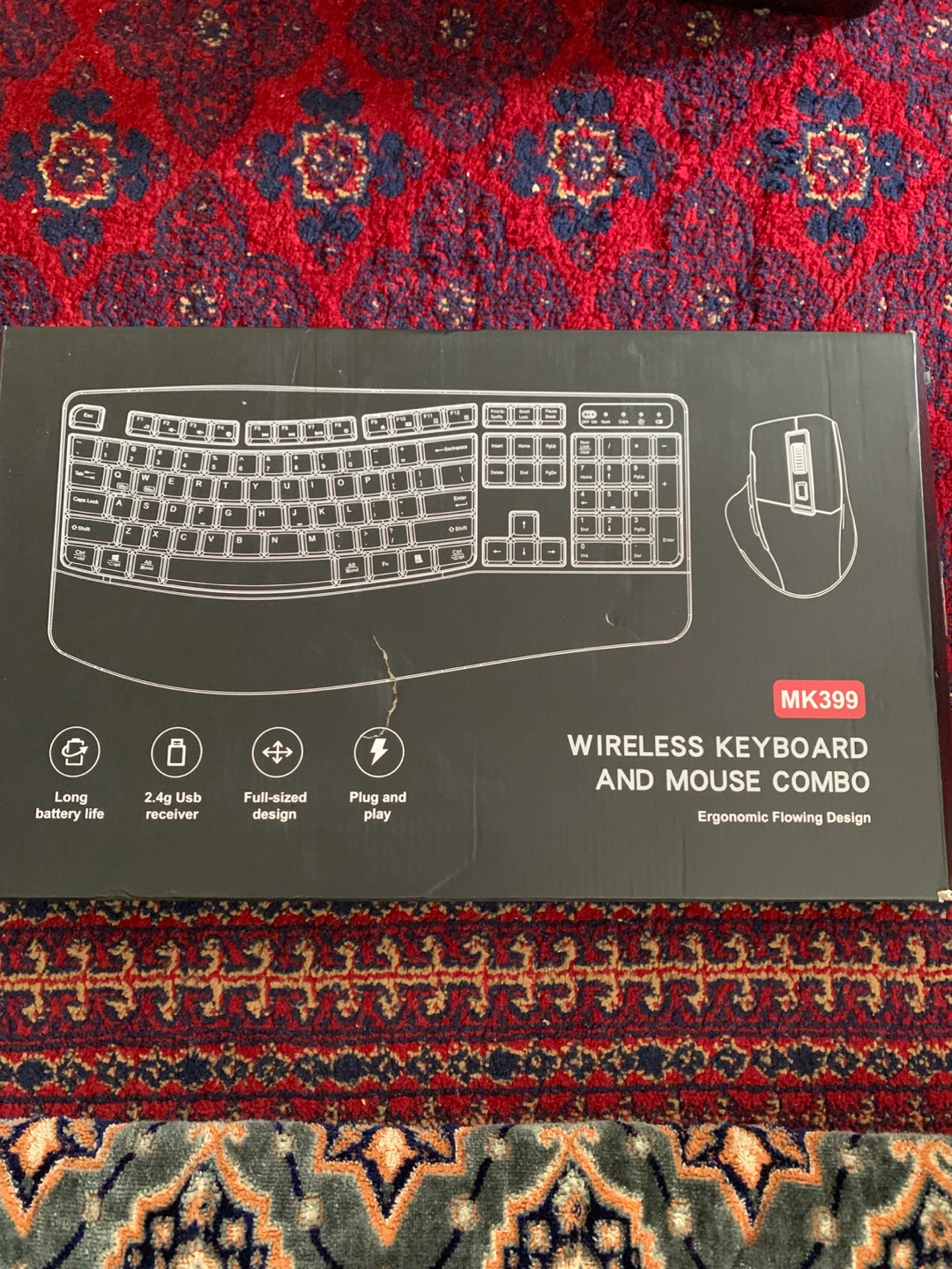 MK399 Wireless Keyboard and Mouse Combo
