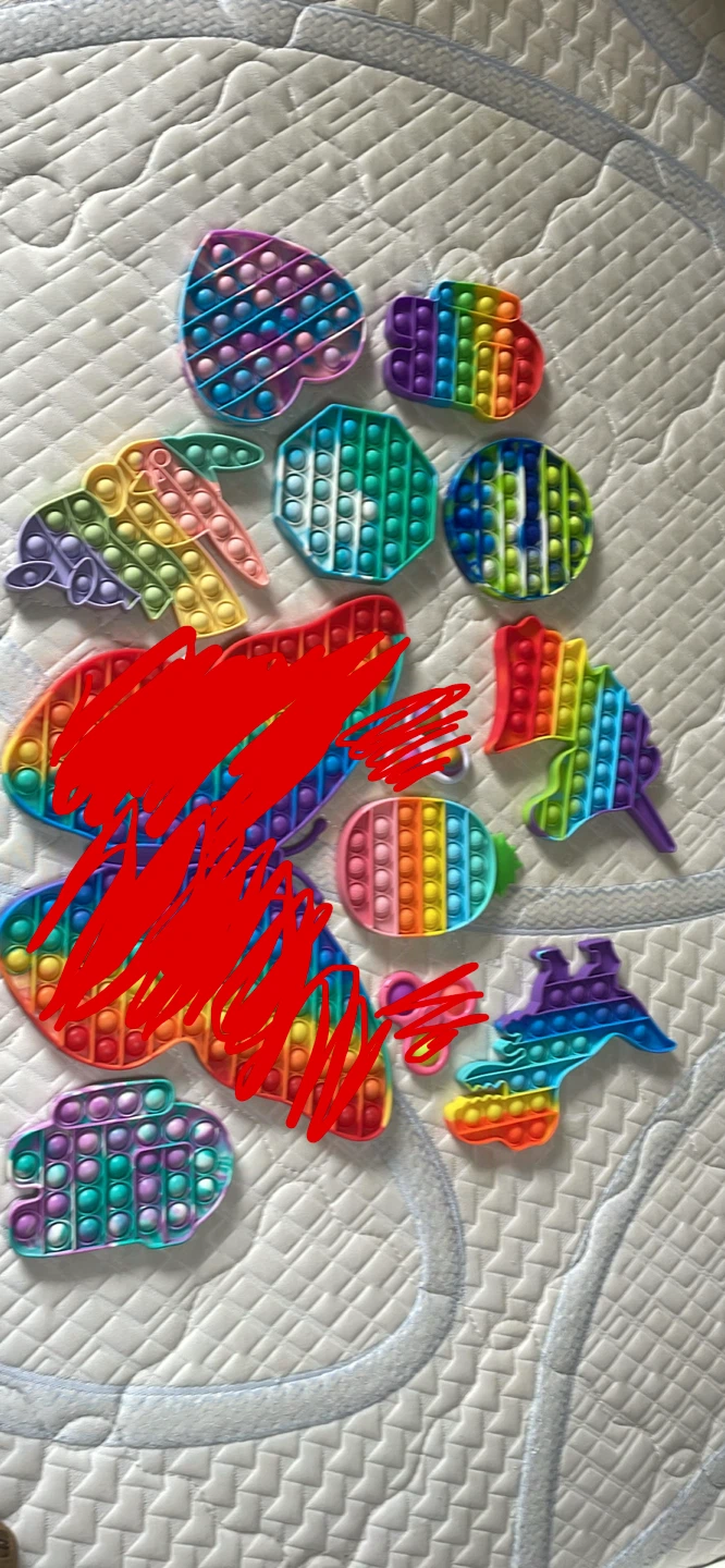 Assorted Pop-It Fidget Toys