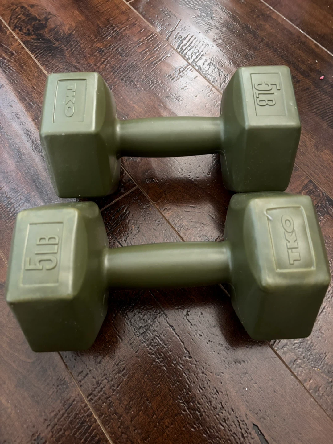 TKO 5lb Dumbbells (Pair) - photo 2