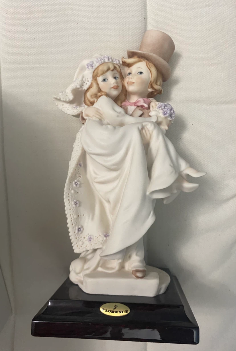Cake Topper - Armani Bride & Groom
