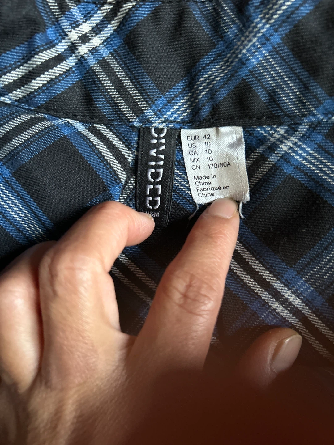 Divided Plaid Pleated Mini Skirt Size 10 - photo 2