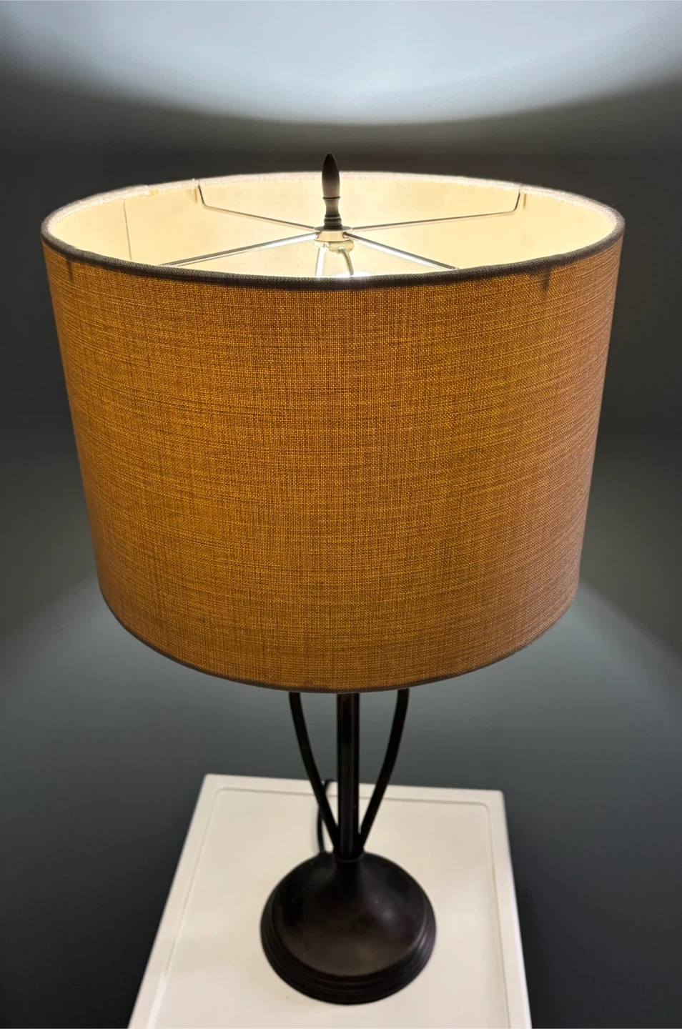 25” Metal Iron Table Lamp - photo 4