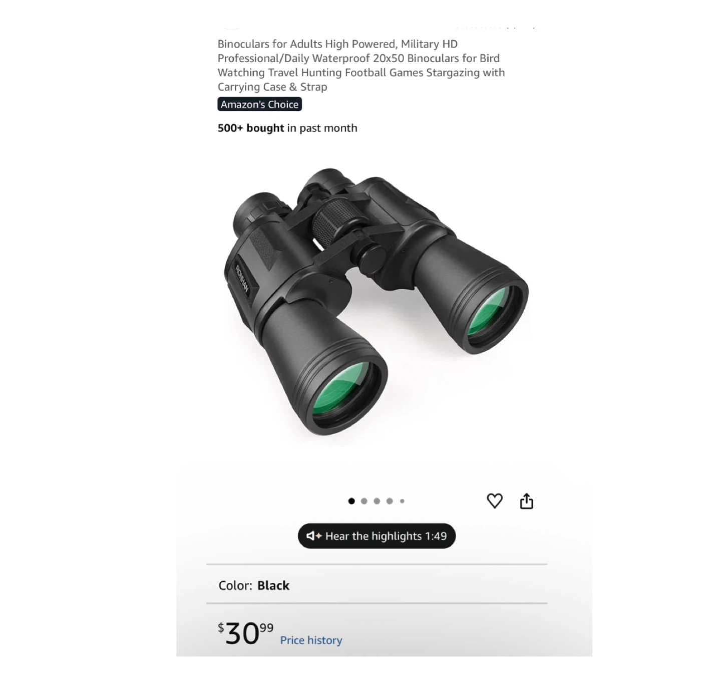 Brand new Binoculars for Adults High Powered