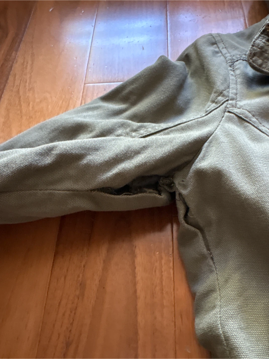 Vintage Olive Green Abercrombie Jacket - photo 4