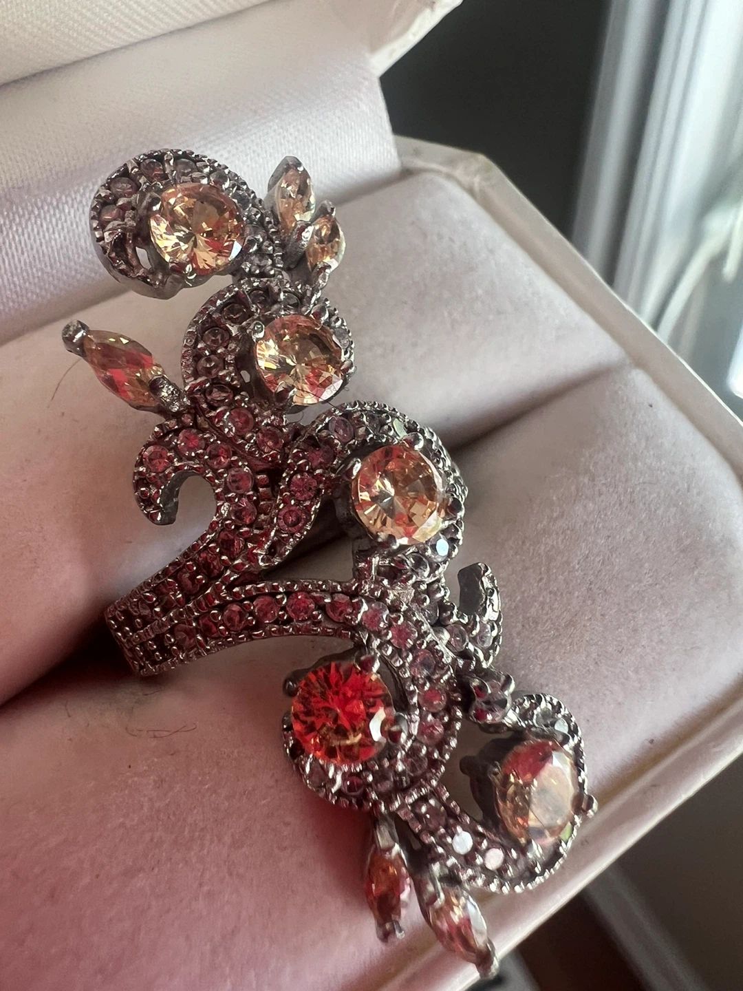 925 silver and zirconia ring - photo 3