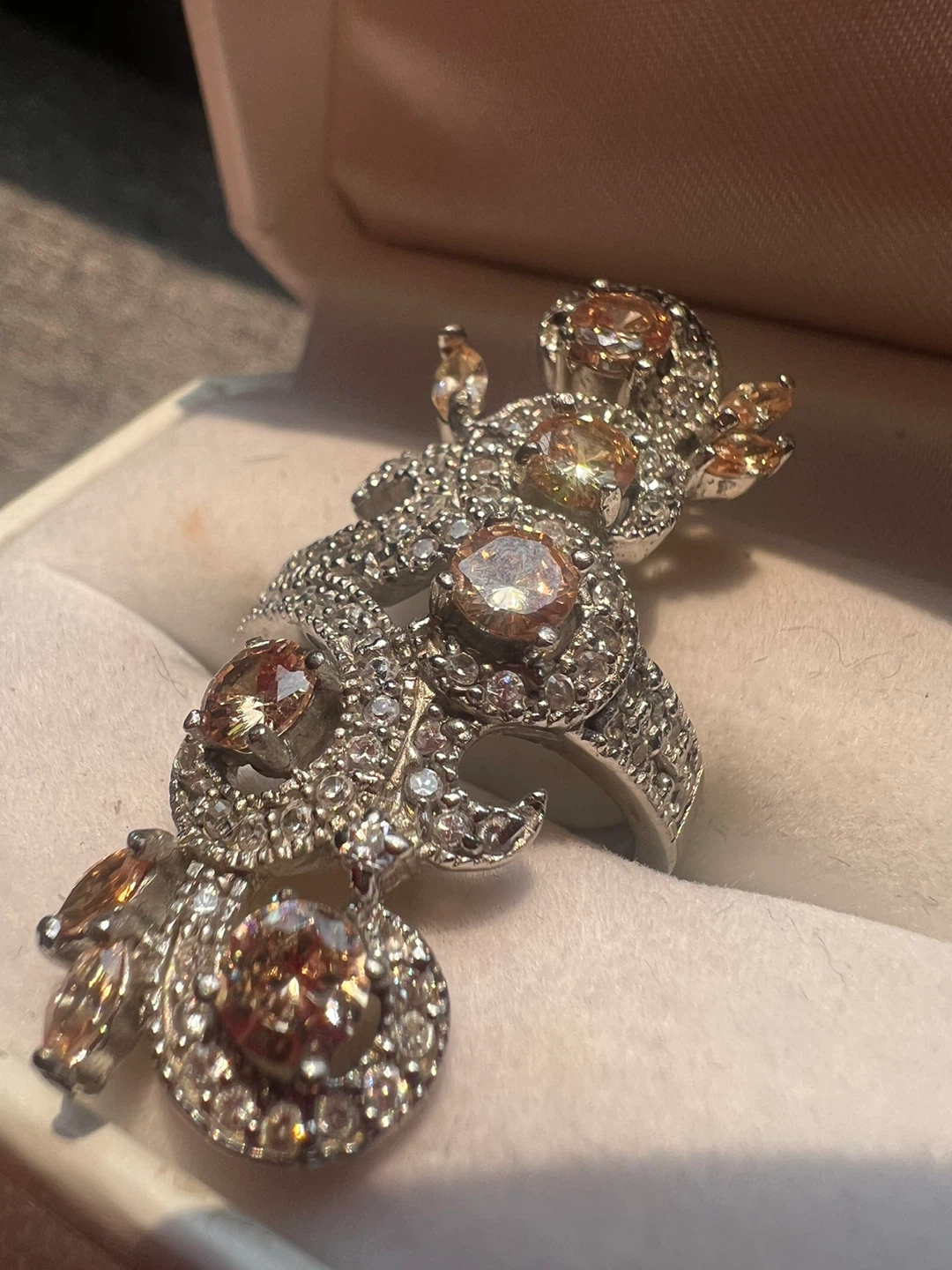 925 silver and zirconia ring - photo 4