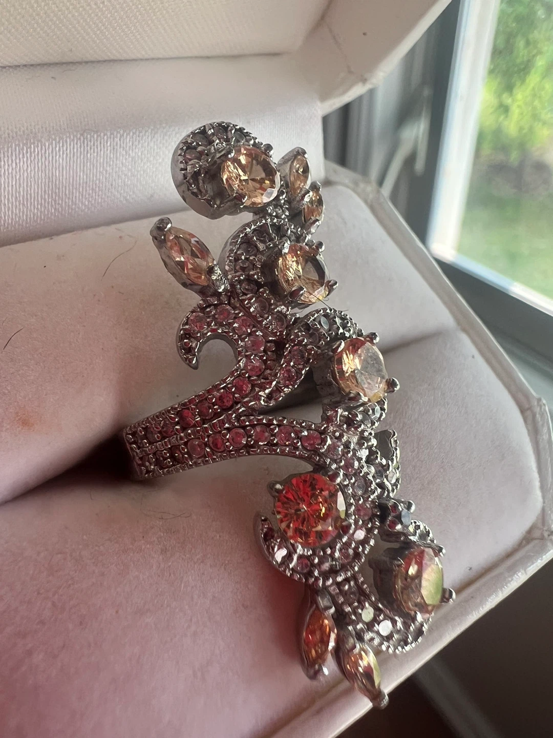 925 silver and zirconia ring - photo 5