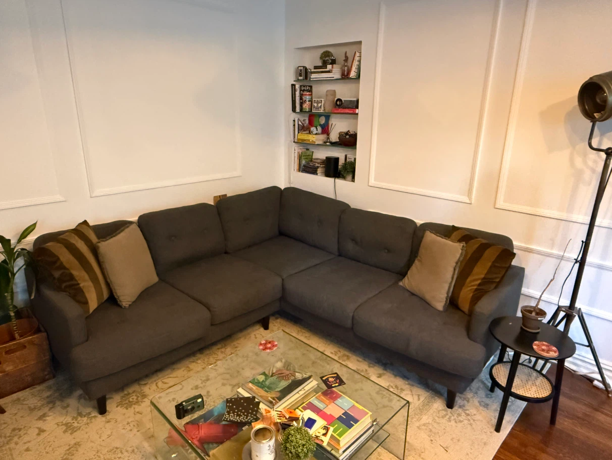 Gray Sectional Sofa