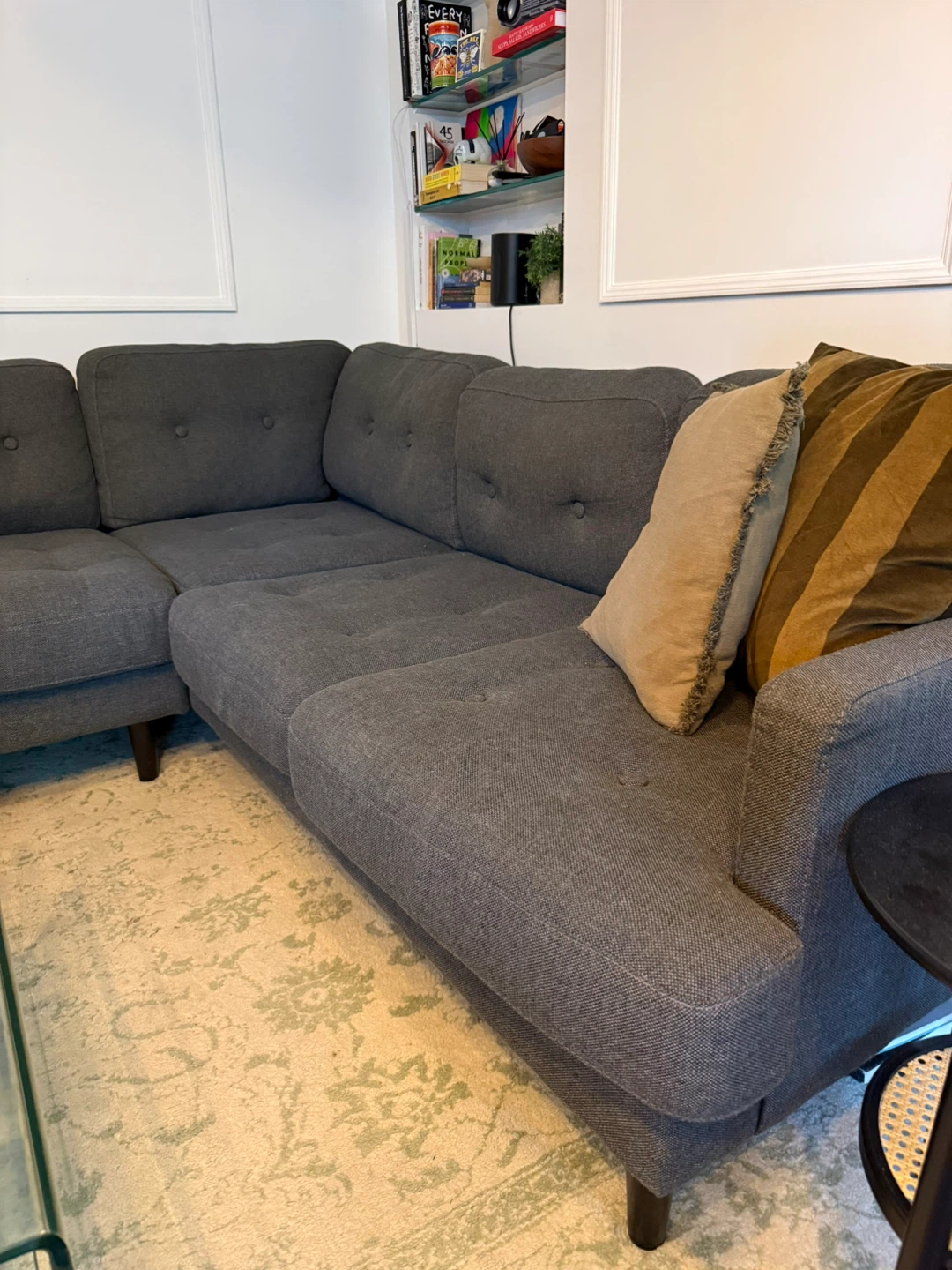 Gray Sectional Sofa - photo 3