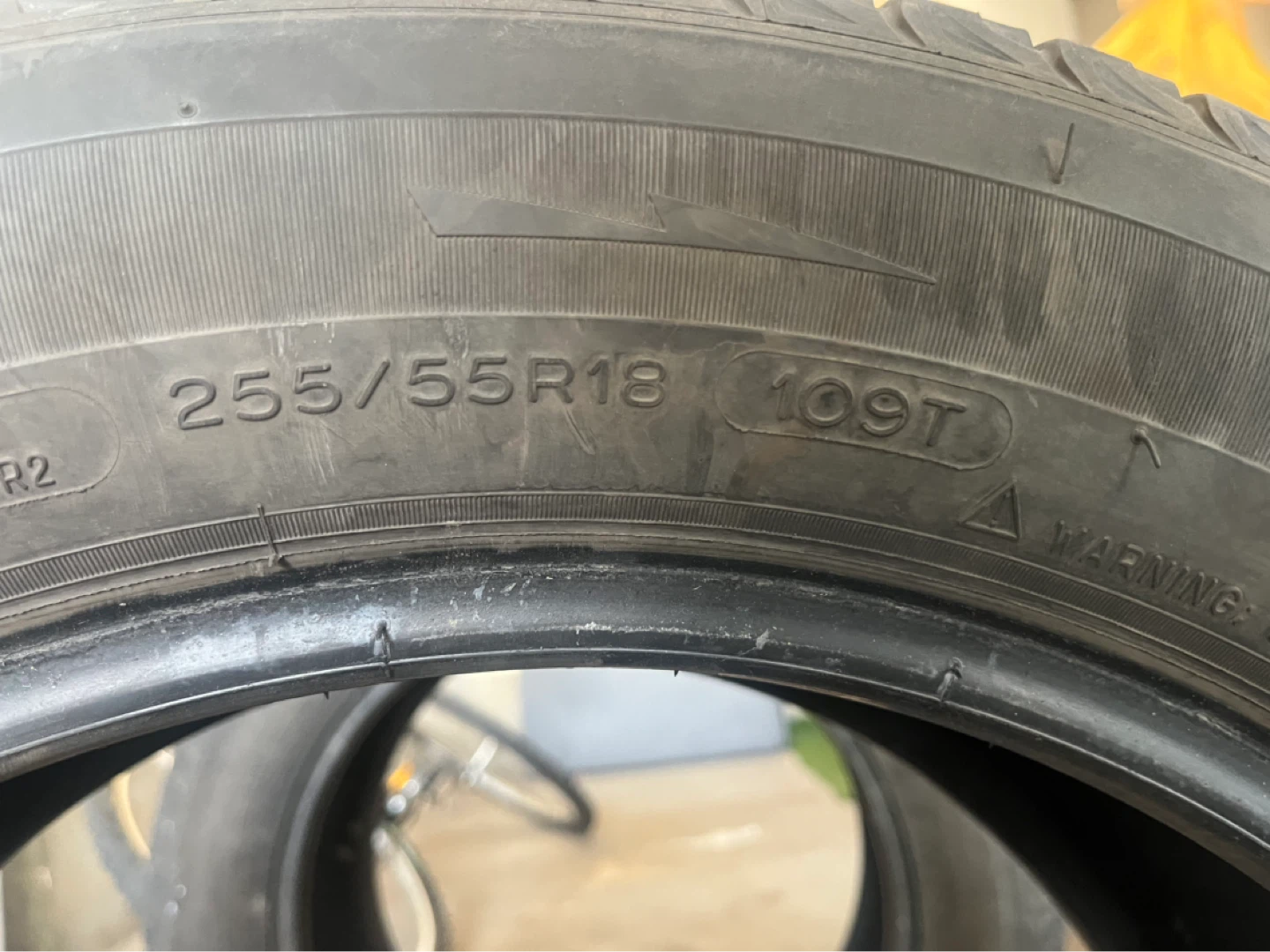 Set of 4 Tires – 255/55R18 - photo 2